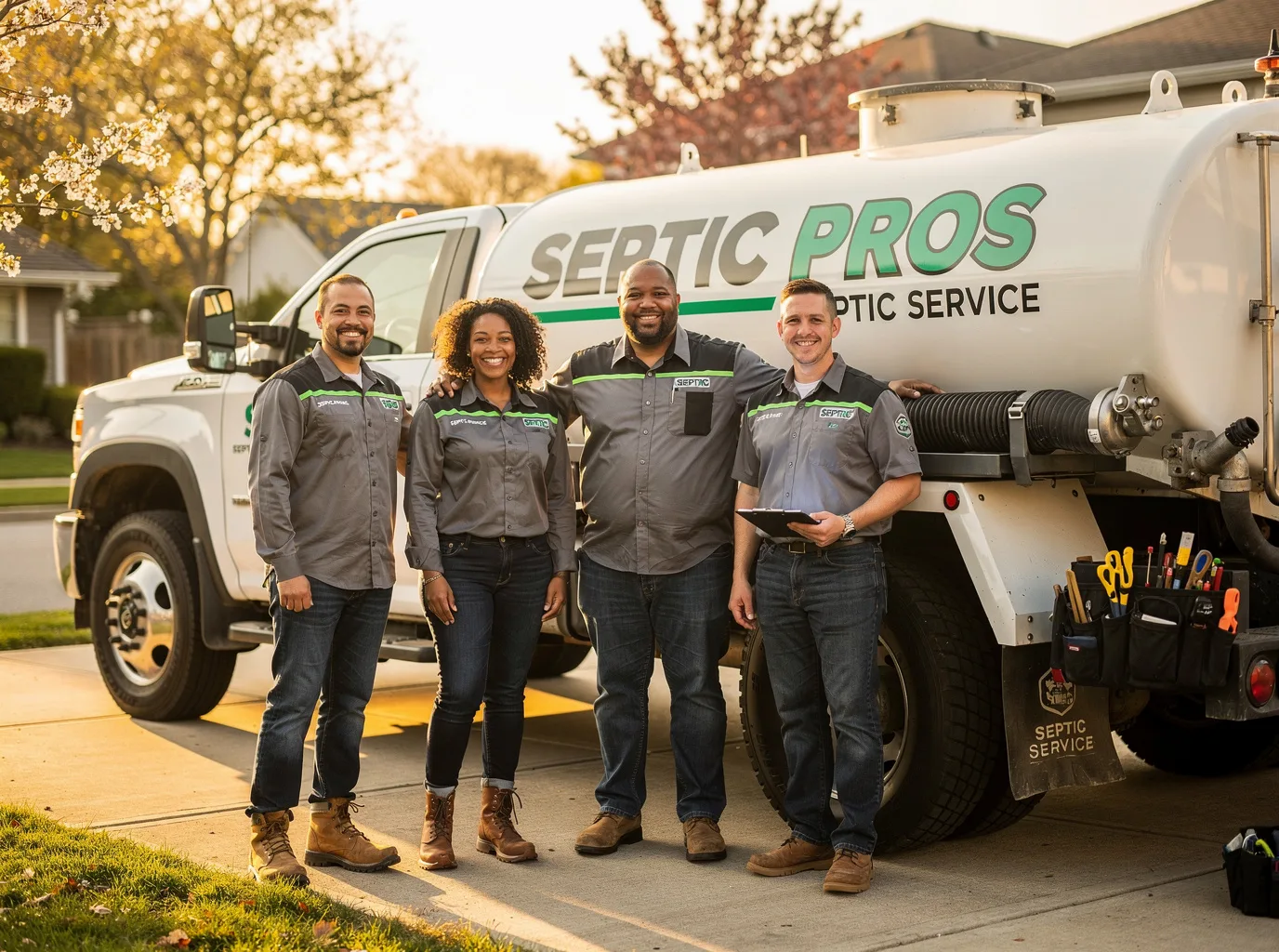 Septic Tank Pumping company in Hunters, WA